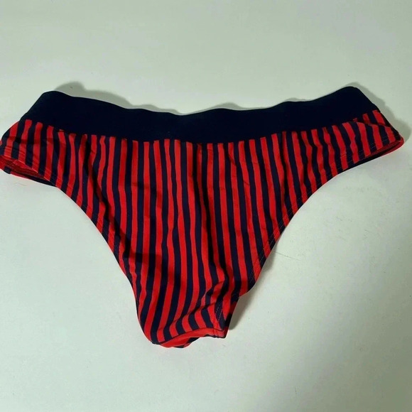 Aerie Striped Bikini Bottom - Picture 2 of 3